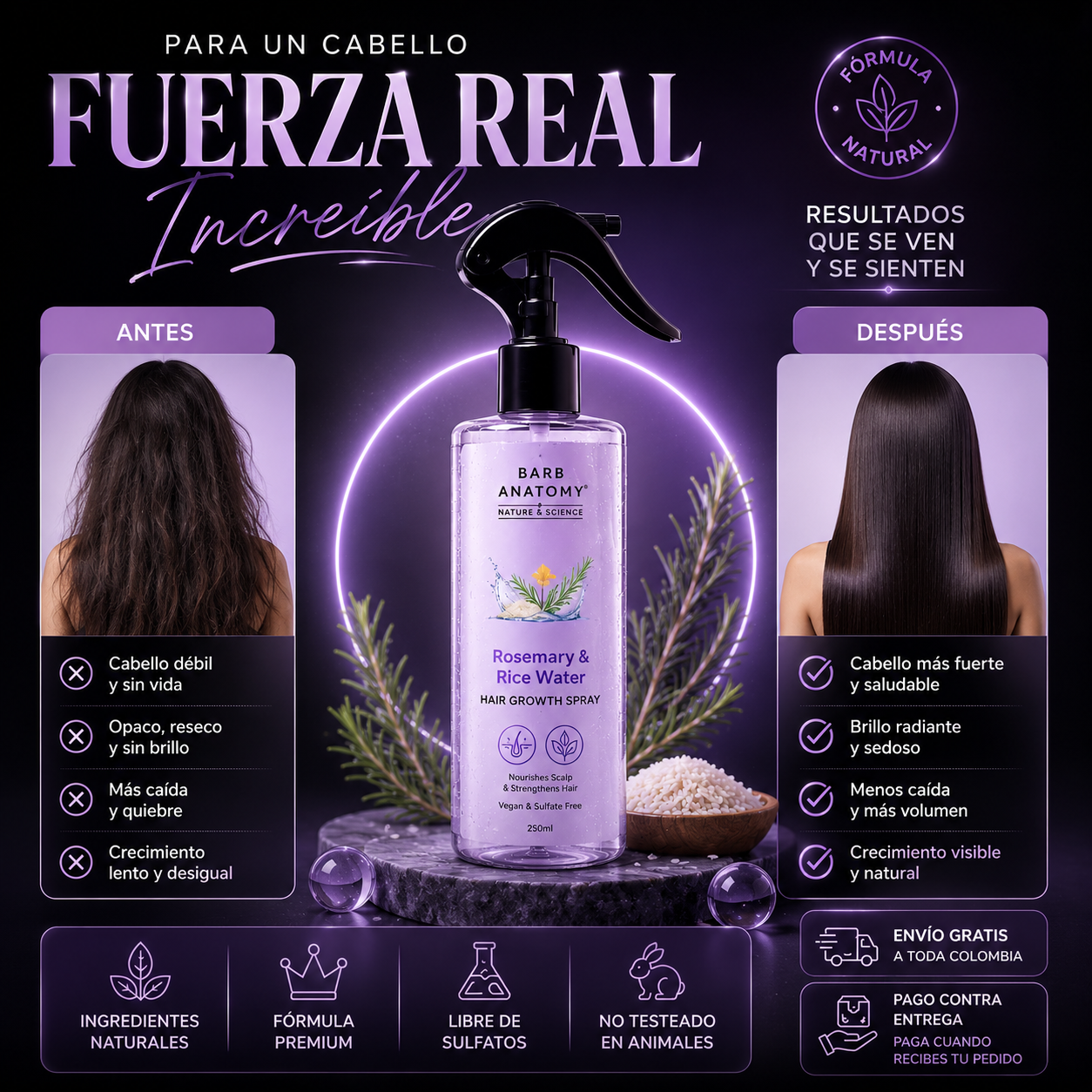 ANATOMY ® Romero Y Agua De Arroz